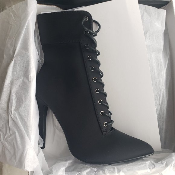 Fashion Nova Shine Bright Booties - Picture 5 of 16